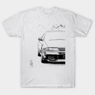 Skyline R32 GTR Wireframe T-Shirt